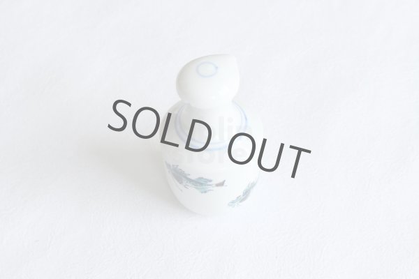 Photo8: Kutani Porcelain Soy Sauce Dispenser Bottle pot fish sushi white (8)
