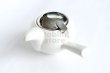Photo11: Japanese ceramics Kyusu tea pot ZEROJAPAN white 400ml (11)