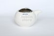 Photo7: Japanese ceramics Kyusu tea pot ZEROJAPAN white 400ml (7)
