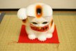 Photo12: Japanese Lucky Cat Tokoname YT Porcelain Maneki Neko bowing Right hand H25cm (12)