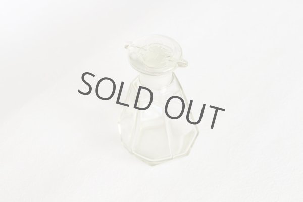 Photo6: Japanese Soy Sauce Dispenser Bottle Hirota glass tortoise shell old color 140ml (6)