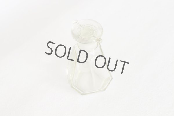 Photo4: Japanese Soy Sauce Dispenser Bottle Hirota glass tortoise shell old color 140ml (4)