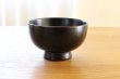Photo9: Japanese Echizen Urushi lacquer soup bowl wan tamari Shoichi Hatanaka D119mm (9)