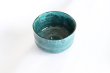 Photo3: Mino ware pottery Japanese tea ceremony bowl Matcha chawan honte ao blue miyabi (3)