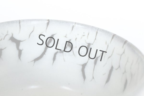 Photo2: Kiyomizu sd pottery Japanese matcha tea ceremony bowl white kairagi glaze kyoto (2)