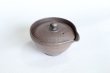 Photo1: Shigaraki pottery Japanese tea pot kyusu Hohin shiboridashi ginryo kai 120ml (1)