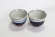 Photo3: Mino Japanese pottery tea cups yukima sencha wan set of 2 (3)