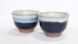 Photo1: Mino Japanese pottery tea cups yukima sencha wan set of 2 (1)