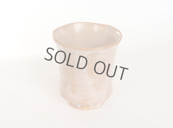 Photo6: Hagi ware kumi yunomi Japanese tea cups pottery kairagi Tohru Funasaki set of 2 (6)