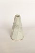 Photo9: Shigaraki Japanese pottery Vase small hakuyu mentori  H 15.5cm  (9)