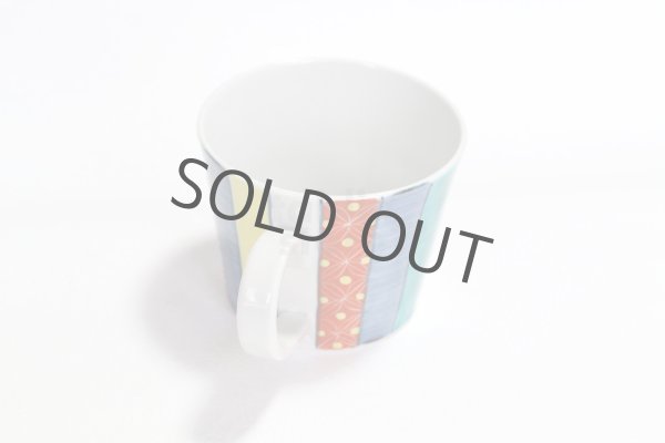 Photo7: Kutani Porcelain Japanese mug coffee tea cup komontogusa D 8.7cm (7)