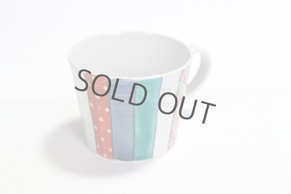 Photo4: Kutani Porcelain Japanese mug coffee tea cup komontogusa D 8.7cm (4)