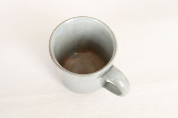 Photo9: Hagi Senryuzan climbing kiln Japanese pottery mug coffee cup kamahen ni (9)