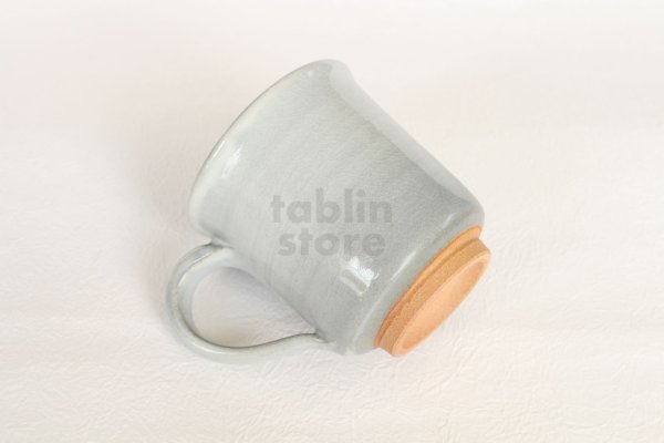 Photo8: Hagi Senryuzan climbing kiln Japanese pottery mug coffee cup kamahen ni (8)