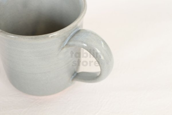 Photo5: Hagi Senryuzan climbing kiln Japanese pottery mug coffee cup kamahen ni (5)