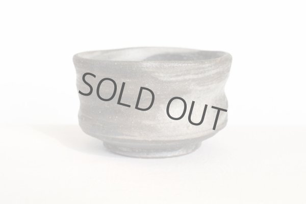 Photo2: Shigaraki pottery Japanese matcha tea ceremony bowl Taruyuki Nisio hakeme (2)