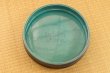Photo7: Ikebana Suiban Vase Shigaraki Japanese pottery Round blue D 31.5cm (7)