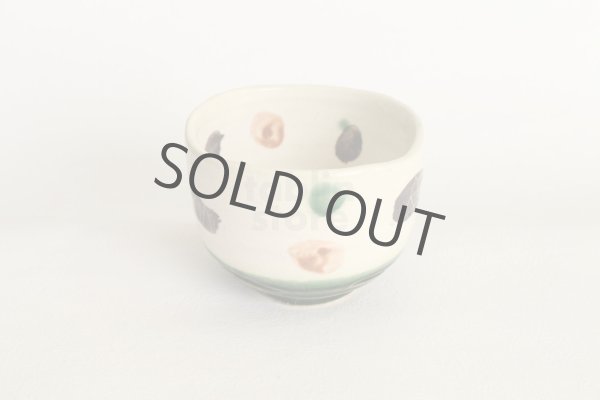 Photo3: Mino yaki ware Japanese tea bowl Kobiki oribe chawan Matcha Green Tea (3)
