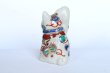 Photo6: Maneki Neko Japanese Lucky Cat Kutani Porcelain treasure takara H12cm (6)