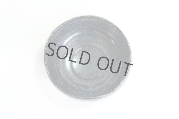 Photo3: Mino tea ceremony bowl matcha chawan YK pottery ai navy blue glaze kanejin (3)