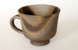 Photo4: Shigaraki ware Japanese pottery tea mug coffee cup ibushi haiyu 280ml (4)