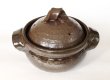 Photo3: Shigaraki pottery deep donabe pot ameyu professional rice cooker D22cm (3)