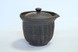 Photo5: Tokoname ware Japanese tea pot Kofu yakishime cover ceramic tea strainer 250ml (5)