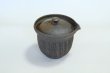 Photo7: Tokoname ware Japanese tea pot Kofu yakishime cover ceramic tea strainer 250ml (7)