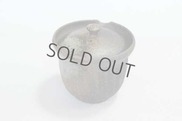 Photo10: Tokoname ware Japanese tea pot Kofu yakishime cover ceramic tea strainer 250ml (10)