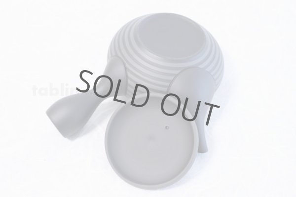 Photo5: Tokoname yaki ware Japanese tea pot Horyu ceramic tea strainer 280ml (5)
