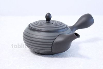 Photo3: Tokoname yaki ware Japanese tea pot Horyu ceramic tea strainer 280ml