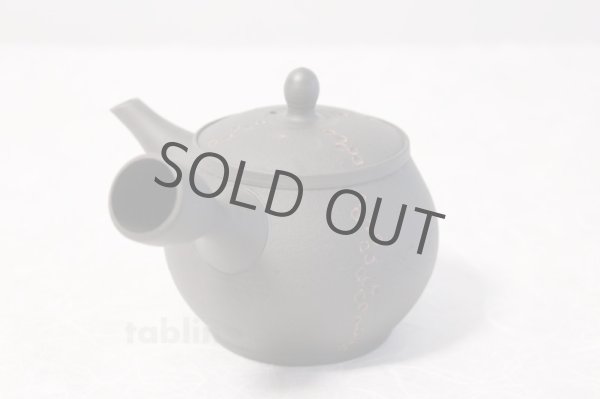 Photo3: Tokoname ware Japanese tea pot kyusu ceramic strainer YT Sekiryu notauchi 340m (3)