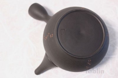 Photo3: Tokoname ware Japanese tea pot kyusu ceramic strainer YT Sekiryu notauchi 340m