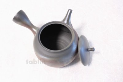 Photo2: Tokoname yaki ware Japanese tea pot Gyokko ceramic tea strainer hogama 480ml