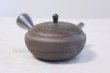 Photo2: Tokoname ware Japanese tea pot Gyokko ceramic tea strainer matsukawa flat 250ml (2)