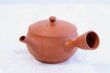 Photo2: Tokoname YT ware Japanese tea pot Gyokko ceramic tea strainer red syudei 300ml (2)