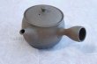 Photo1: Tokoname ware Japanese tea pot Gyokko ceramic tea strainer yakishime ko ma 250ml (1)