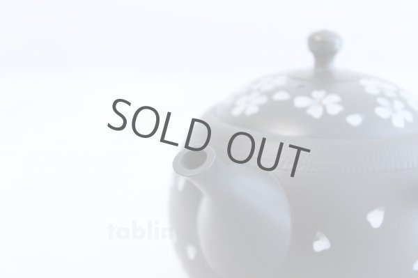 Photo5: Tokoname ware Japanese tea pot kyusu ceramic strainer YT Hokuryu plum k 350ml (5)