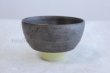 Photo1: Kiyomizu porcelain Japanese matcha tea bowl yellow wan Daisuke Tokinoha (1)