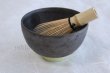 Photo4: Kiyomizu porcelain Japanese matcha tea bowl yellow wan Daisuke Tokinoha (4)