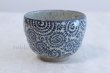 Photo1: Mino ware Japanese pottery matcha chawan tea bowl toga tako karakusa noten   (1)