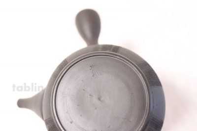 Photo3: Tokoname ware Japanese tea pot kyusu ceramic strainer YT Sekiryu notafushi 300ml