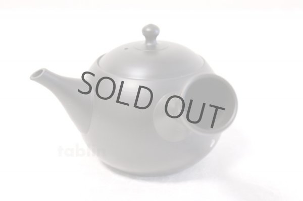 Photo3: Tokoname ware Japanese tea pot kyusu ceramic strainer YT Hokuryu sakura 300ml (3)