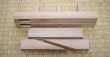Photo7: ibuki Japanese tsuga wooden stand display shelf holder tower rack kit for 3 knives (7)