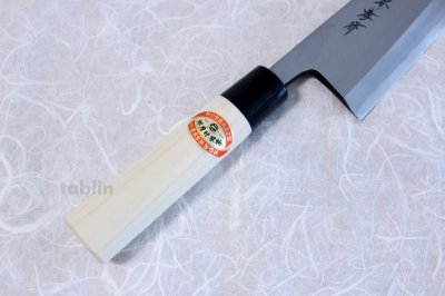 Photo2: SAKAI TAKAYUKI Japanese knife Kasumitogi Yasuki white steel Deba any size 