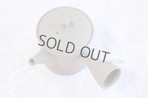 Photo7: Tokoname ware Japanese tea pot Gyokko ceramic tea strainer yakishime st 230ml (7)