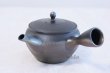 Photo2: Tokoname yaki ware Japanese tea pot Gyokko wide ceramic tea strainer 260ml (2)