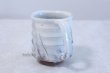Photo2: Hagi yaki ware Japanese pottery mug coffee cup to white glaze Keiichiro 300ml (2)