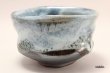 Photo3: Mino ware tea bowl Nezumi Shino Unofu chawan Matcha Green Tea Japan (3)