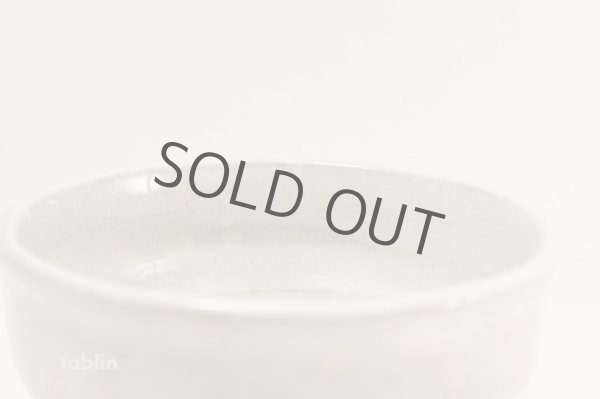 Photo4: Tokoname ware tea bowl Kobiki Hakunagashi chawan Matcha Green Tea Japanese (4)